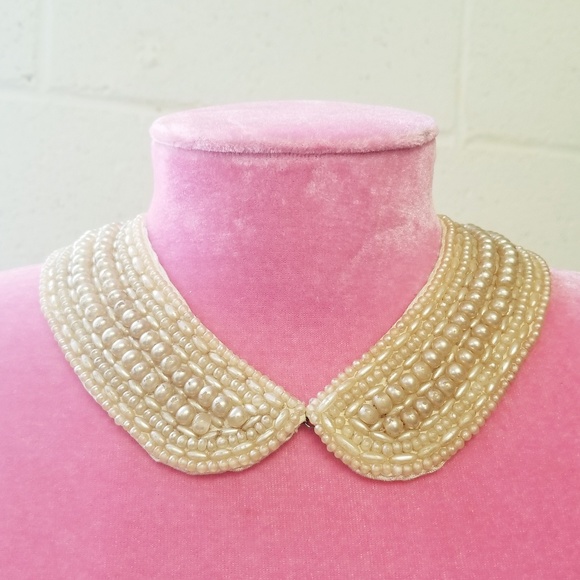 unknown Accessories - Vintage 1950's beaded collar